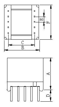 EP high frequency transformer